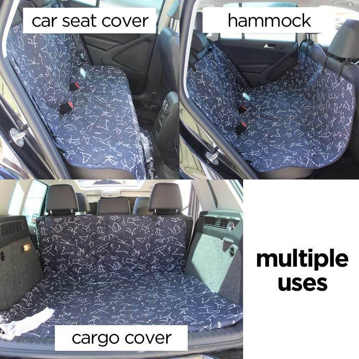 3-in-1 Dog Car Seat Cover & Hammock I564722