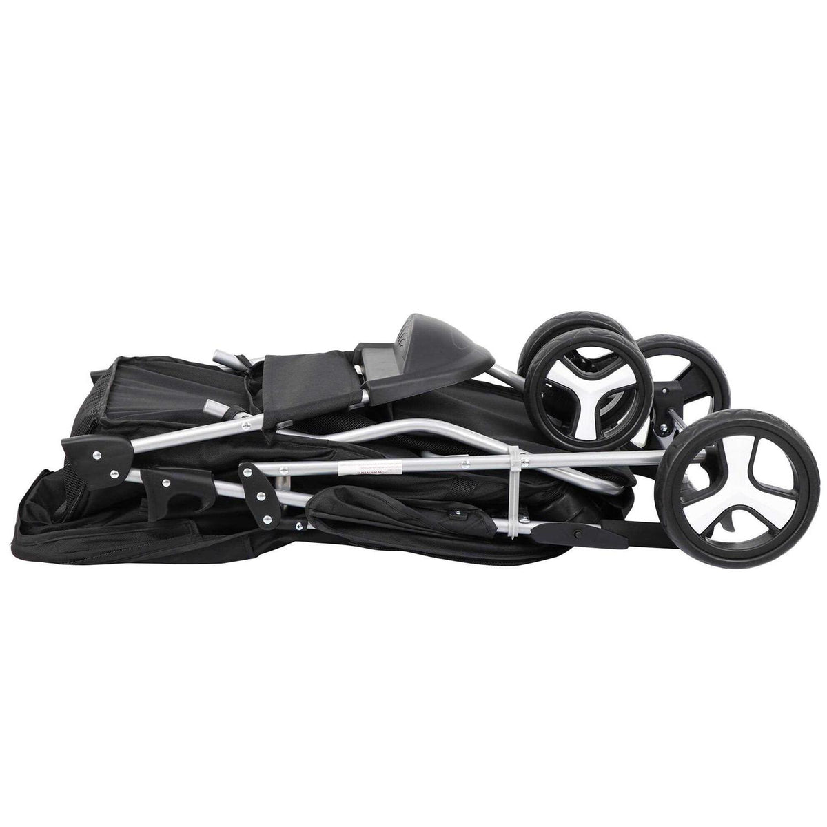 3 Wheel Foldable Pet Stroller with Storage Basket S5839