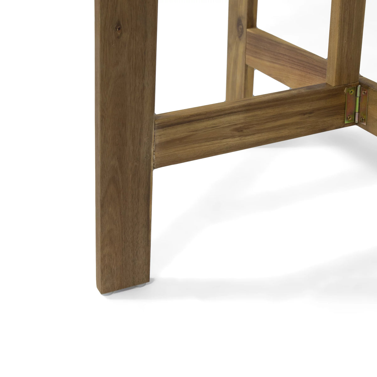 Acacia Wood Half Round Folding Bistro Table W493