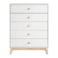 White 5-Drawer Chest O585590