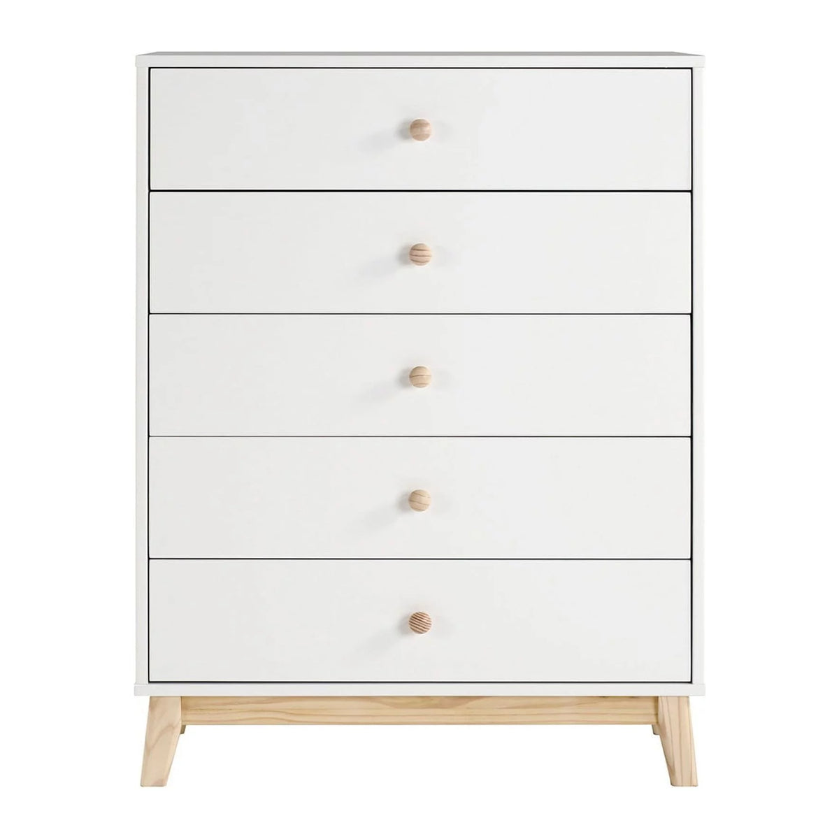 White 5-Drawer Chest O585590