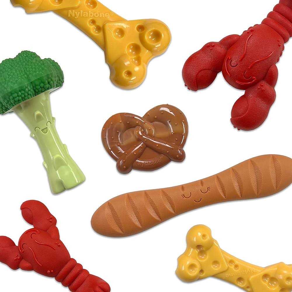 Power Chew Cheese Bone Dog Toy I617