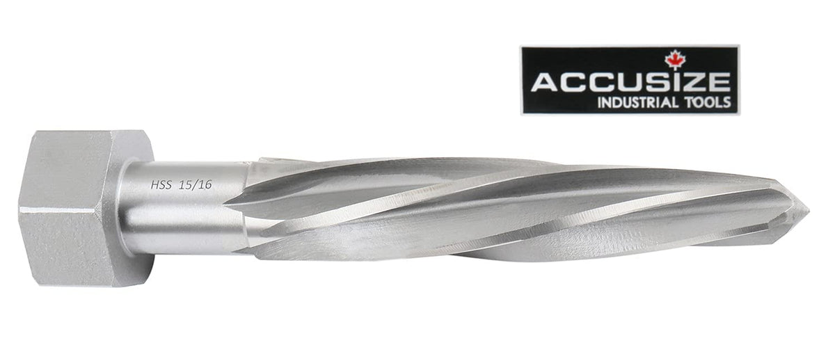 15/16 inch Hss Spiral Flutes Bridge Reamer B63573