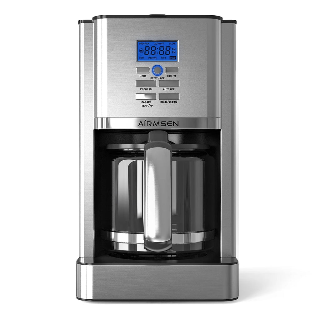 Stainless Steel 12 Cup Programmable Drip Coffee Maker R5843