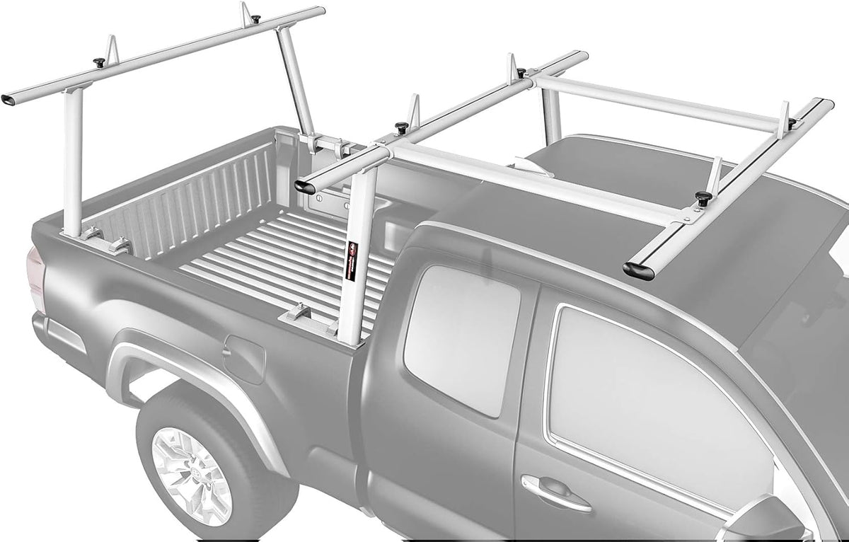 Aluminum Pickup Truck Ladder Rack with Cantilever Extension C2801