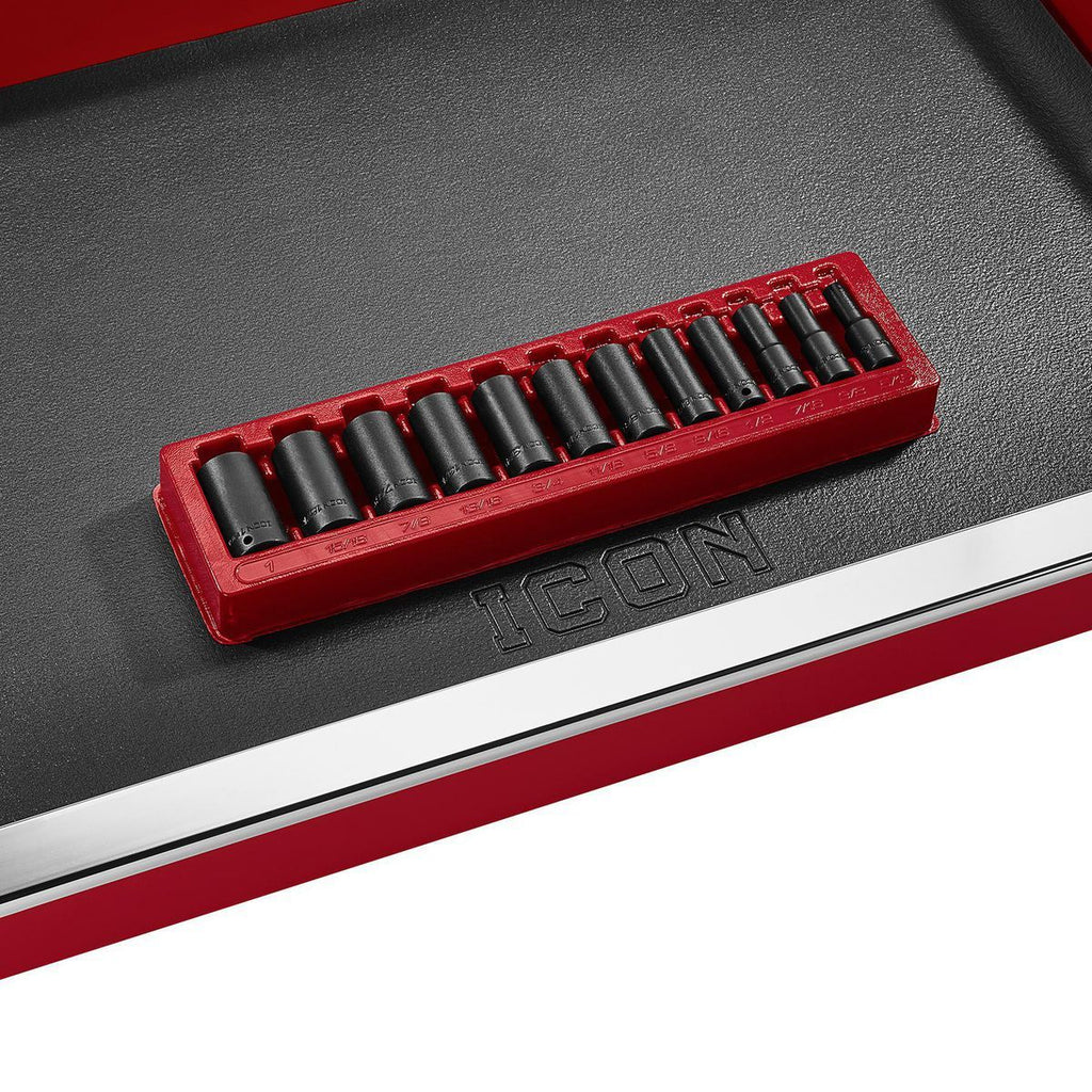 3/8 in. Drive SAE Deep Impact Socket Set, 12-Piece R7499
