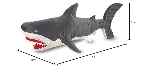 Giant Shark Lifelike Stuffed Animal Y725944