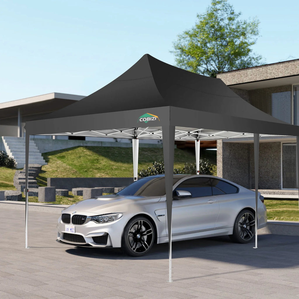 10' x 20' Pop up Canopy Tent with 6 Removable Sidewalls & Carry Bag A66099