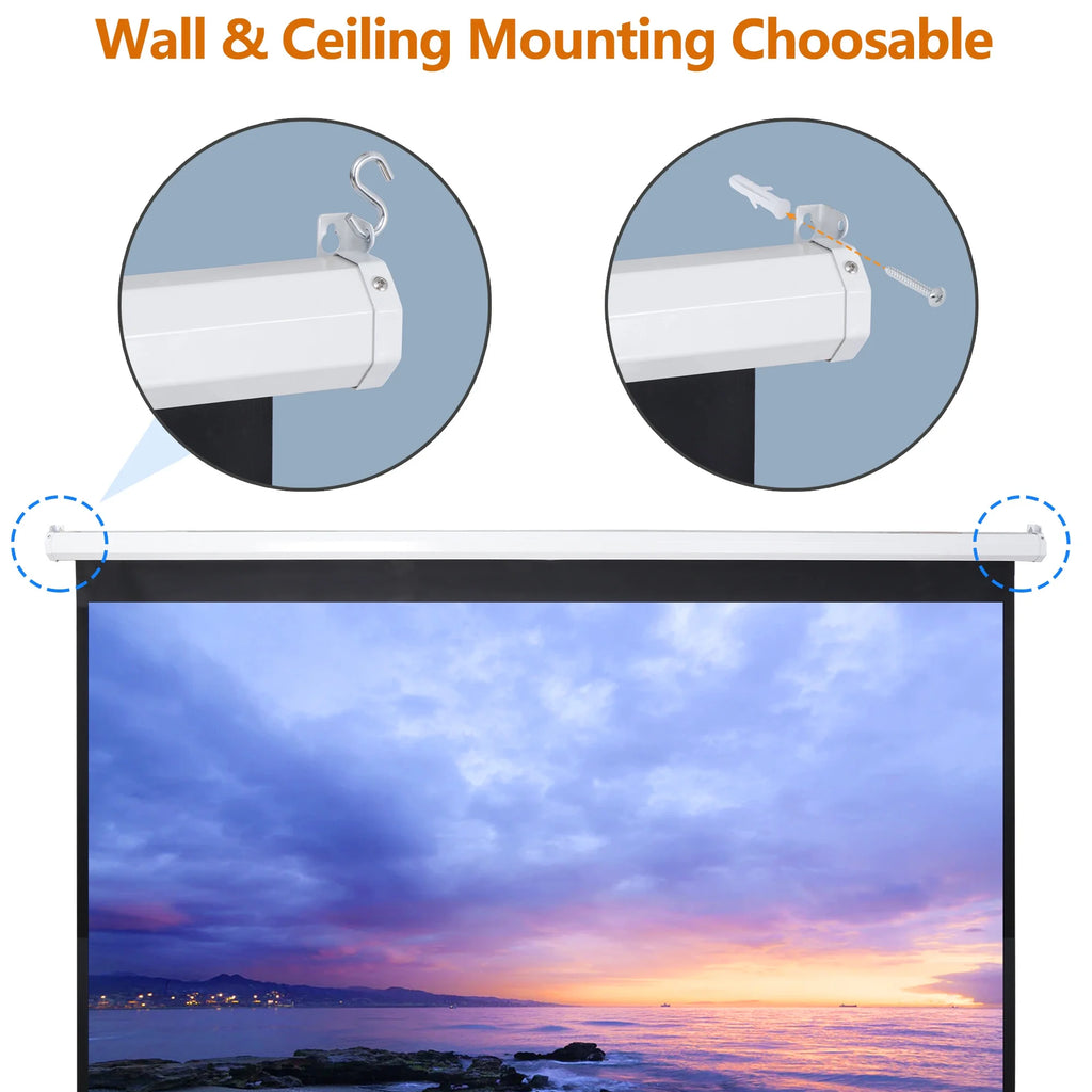 100 inch 16:10 HD 4K Projector Screen V66145