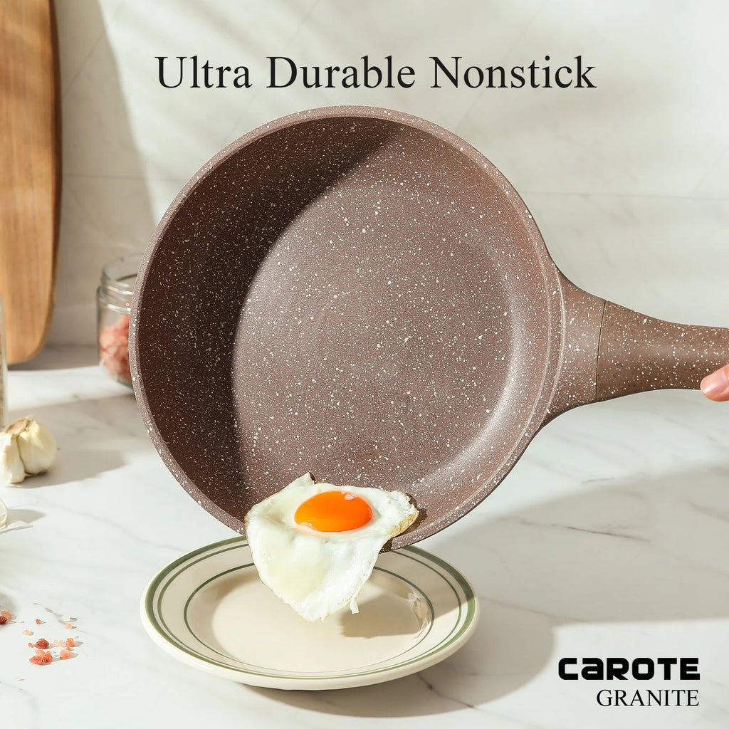 10 Pcs Nonstick Granite Cookware Set M27420