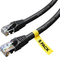 Cat 6 Ethernet Cable 1 ft 50-Pack Black F74759