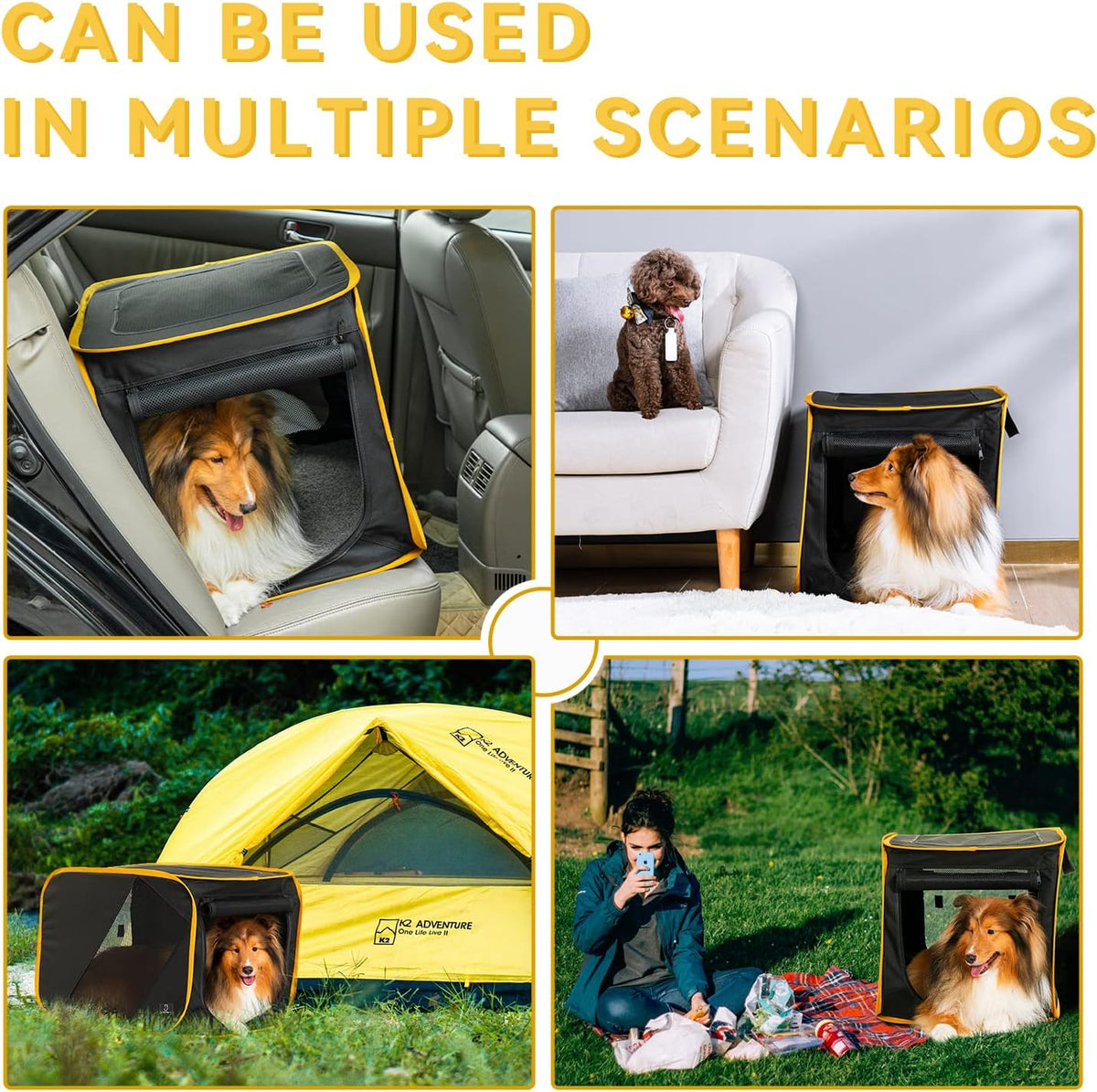 Pet Car Travel Crates Carrier H619747