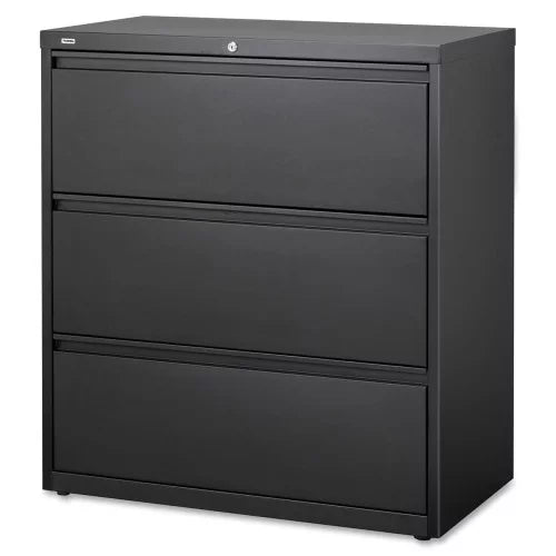 Black 3 Drawer Lateral File Cabinet K9775