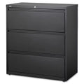 Black 3 Drawer Lateral File Cabinet K9775