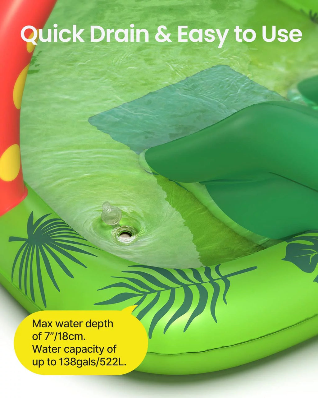 Inflatable Play Center Kiddie Pool T4800
