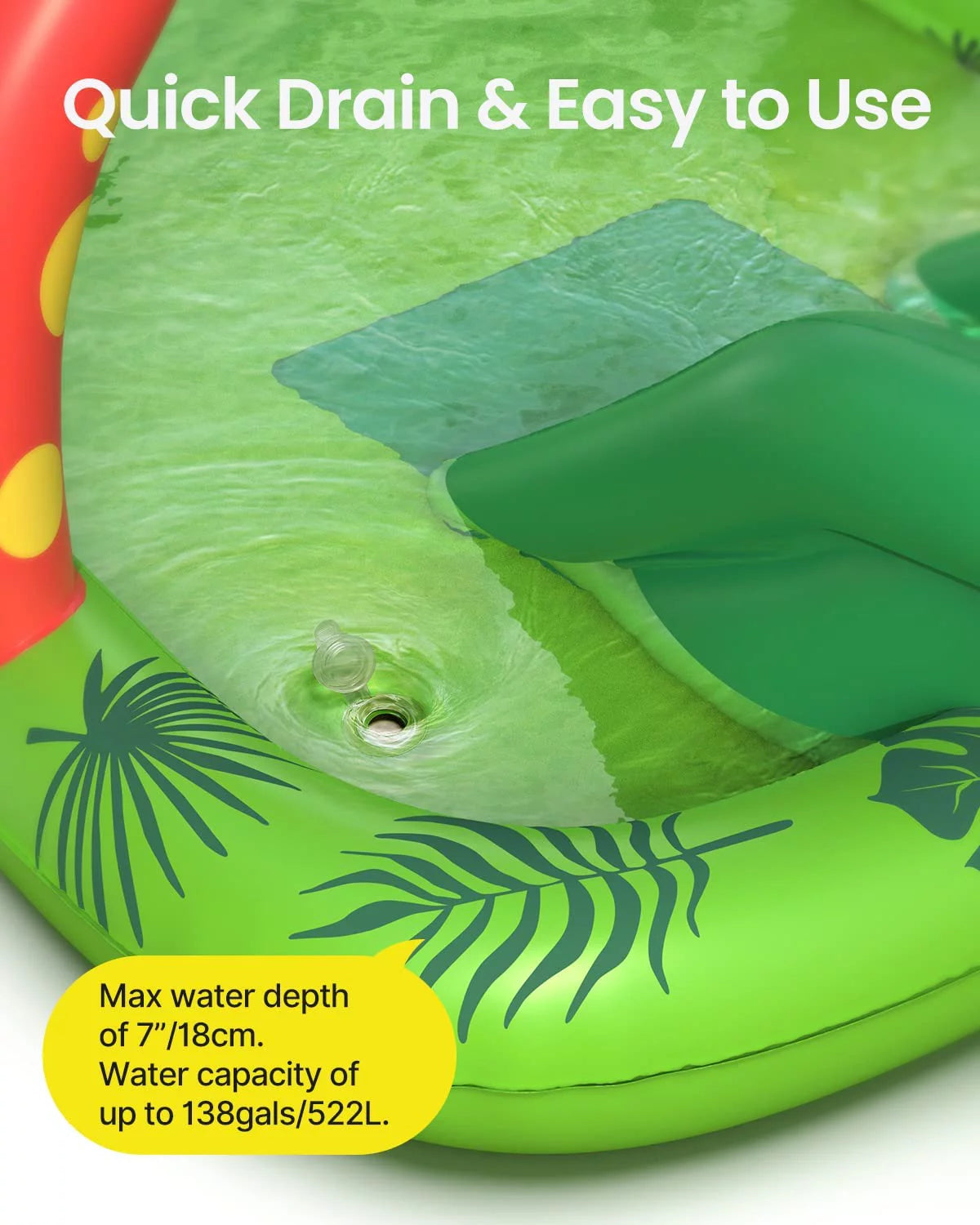 Inflatable Play Center Kiddie Pool T4800