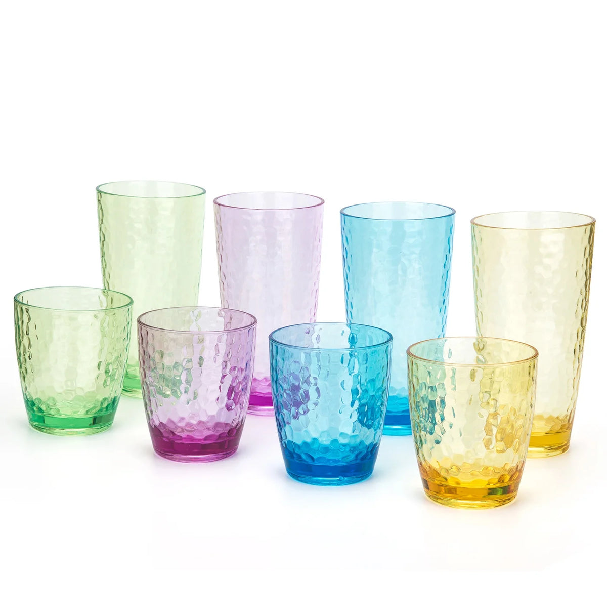 26-Ounce Acrylic Glasses Plastic Tumbler Set of 6 BPA Free Q909683