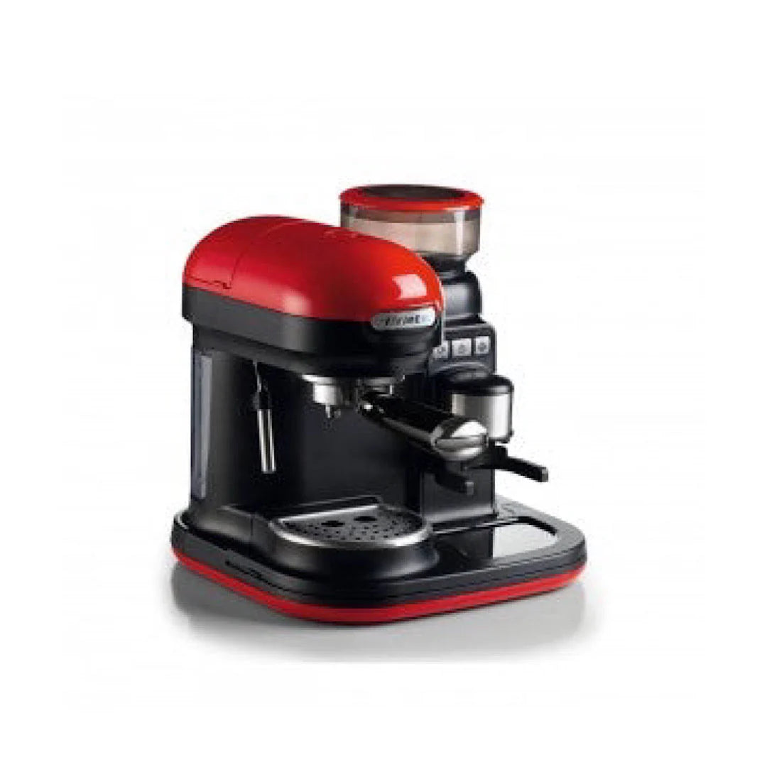 Espresso Machine with Grinder White U542369