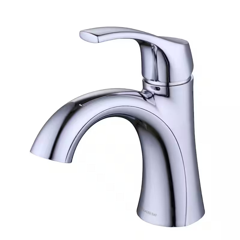 Single Handle Single Hole Bathroom Faucet in Chrome R5484