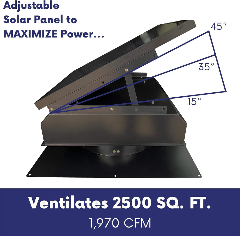 30 Watt Solar Attic Fan J546