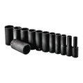 3/8 in. Drive SAE Deep Impact Socket Set, 12-Piece R7499