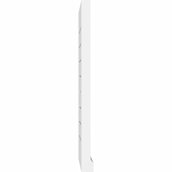Vertical Surface Mount PVC Gable Vent D55904