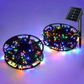 600LED Solar Christmas Lights Outdoor Waterproof 206.7ft 8 Modes F804432