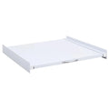 Washing and Drying Machine Pedestal with Drawers White S583
