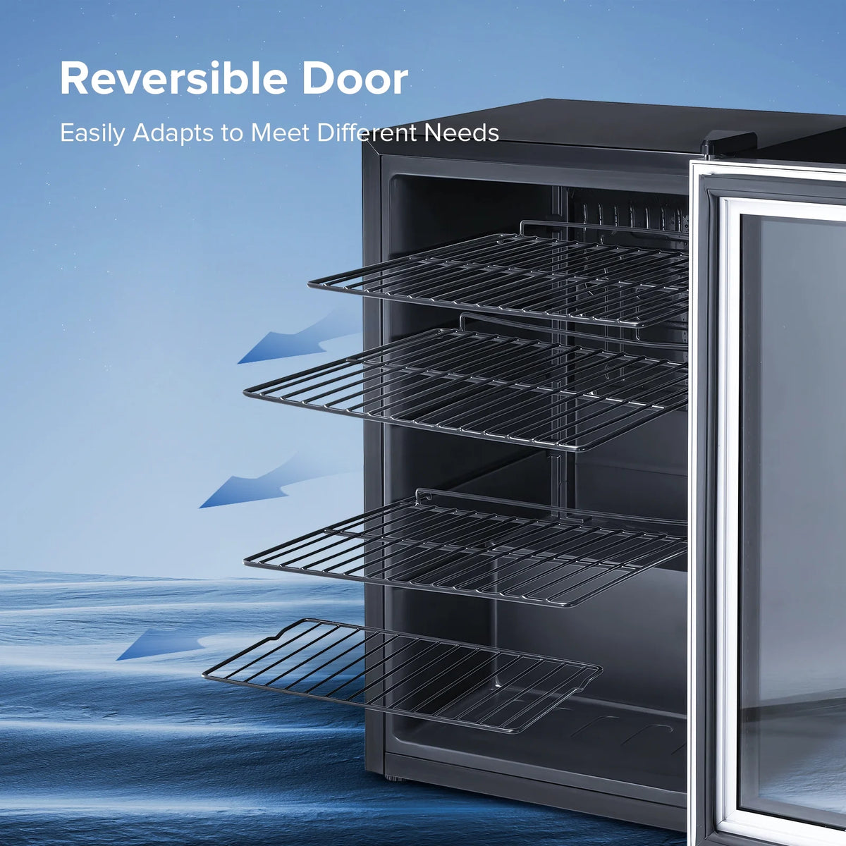 4.5cu.ft 145 Can Beverage Refrigerator Cooler N947
