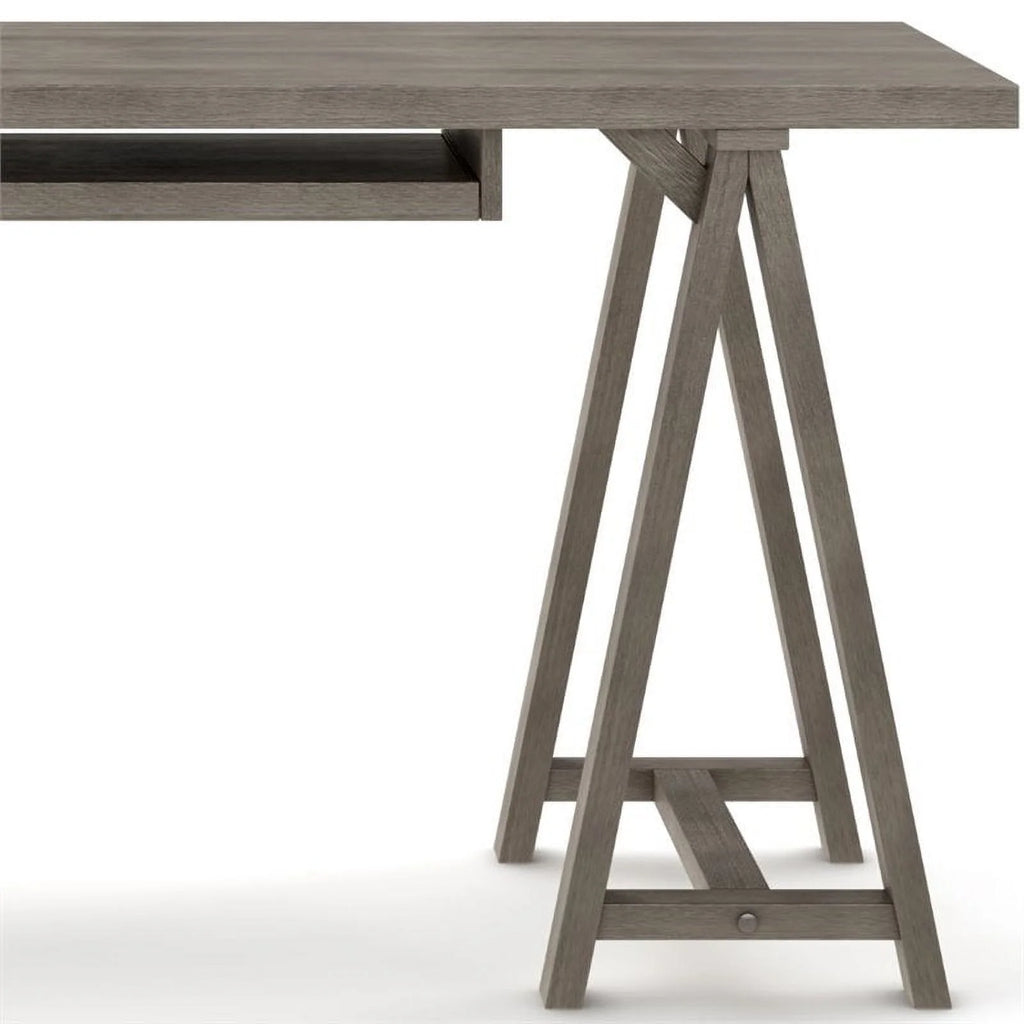 60" Solid Wood Computer Desk P916