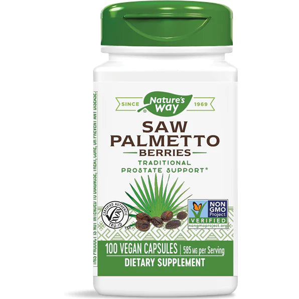 Saw Palmetto Berries 585 mg 100 caps J669
