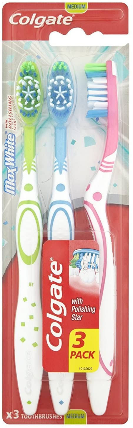 Medium Toothbrush 3 Pack E69198