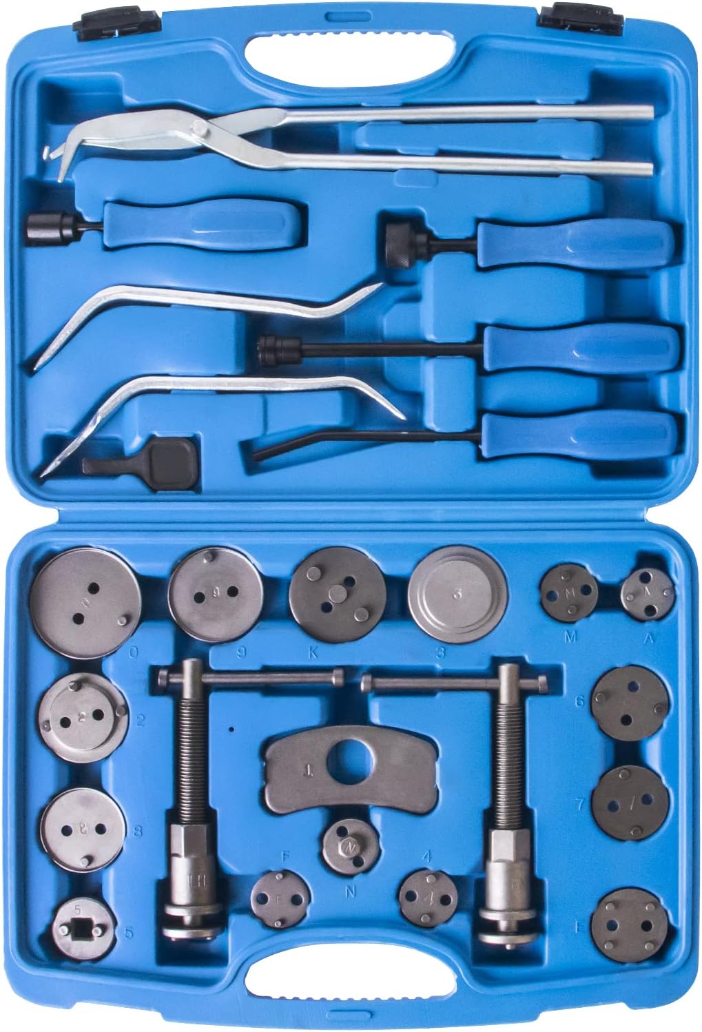 18pc Brake Caliper Wind Back Tool Kit & 8pc Brake Tool Set O175