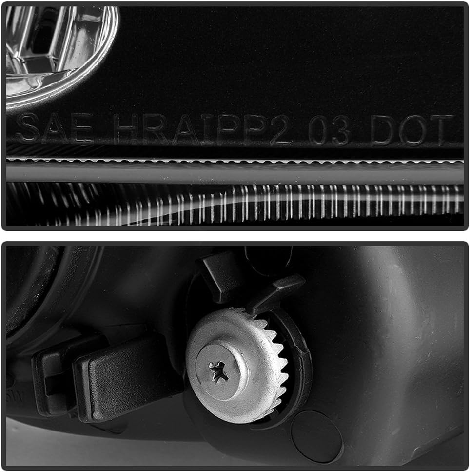 Black Smoked Headlights Driver + Passenger Side D98985