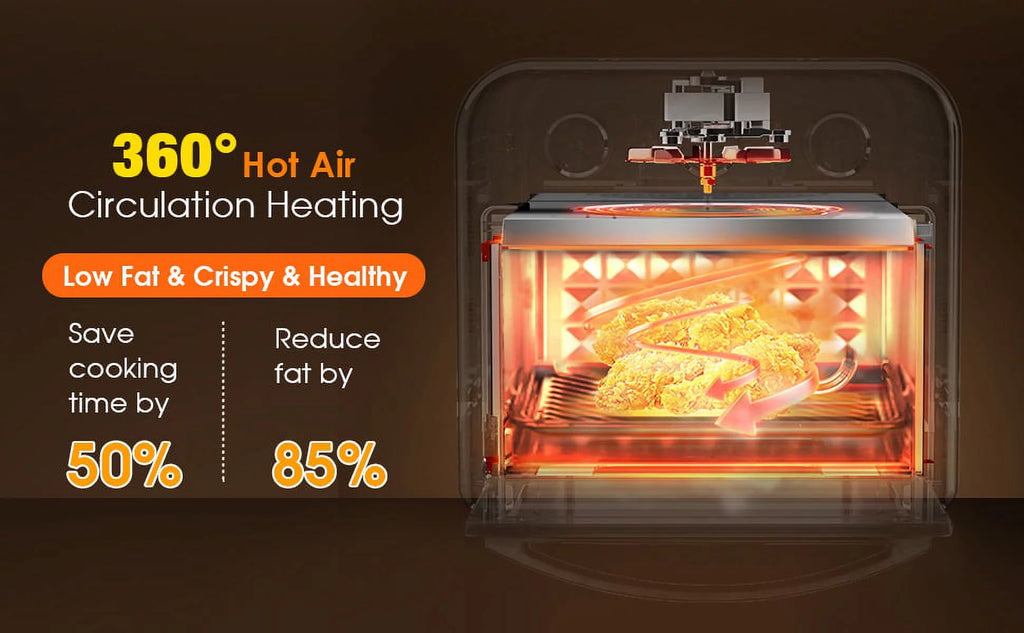 10QT Air Fryer Toaster Oven Convection Rotisserie Dehydrator Z92039