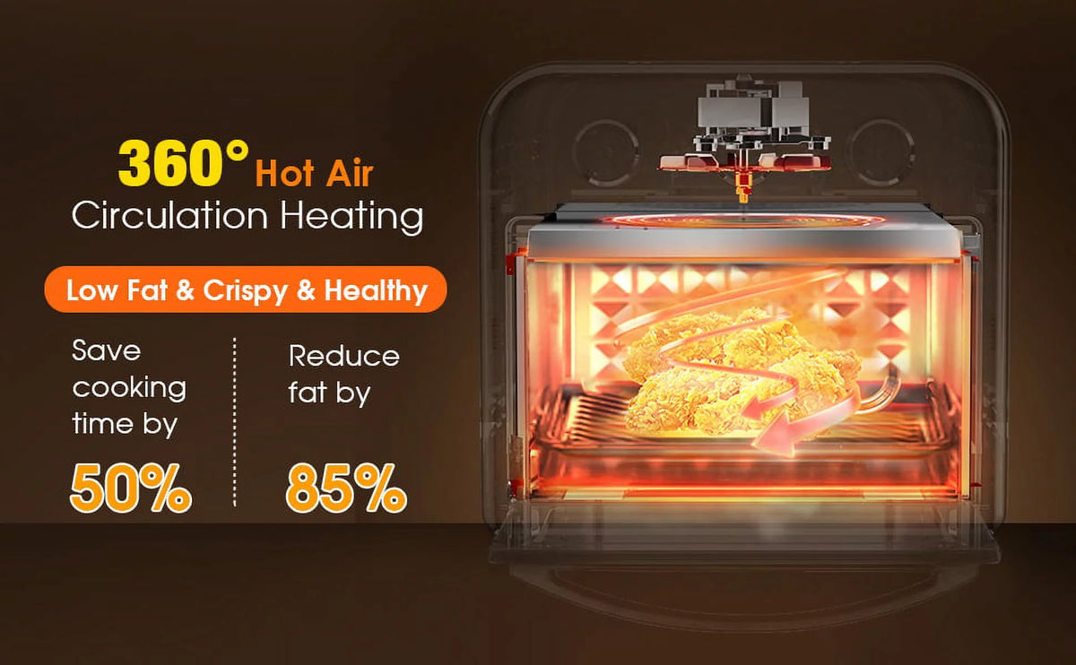10QT Air Fryer Toaster Oven Convection Rotisserie Dehydrator Z92039