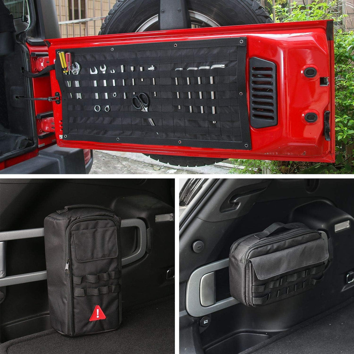 Canvas Tailgate Storage Bag Organizer 3PCS S564500