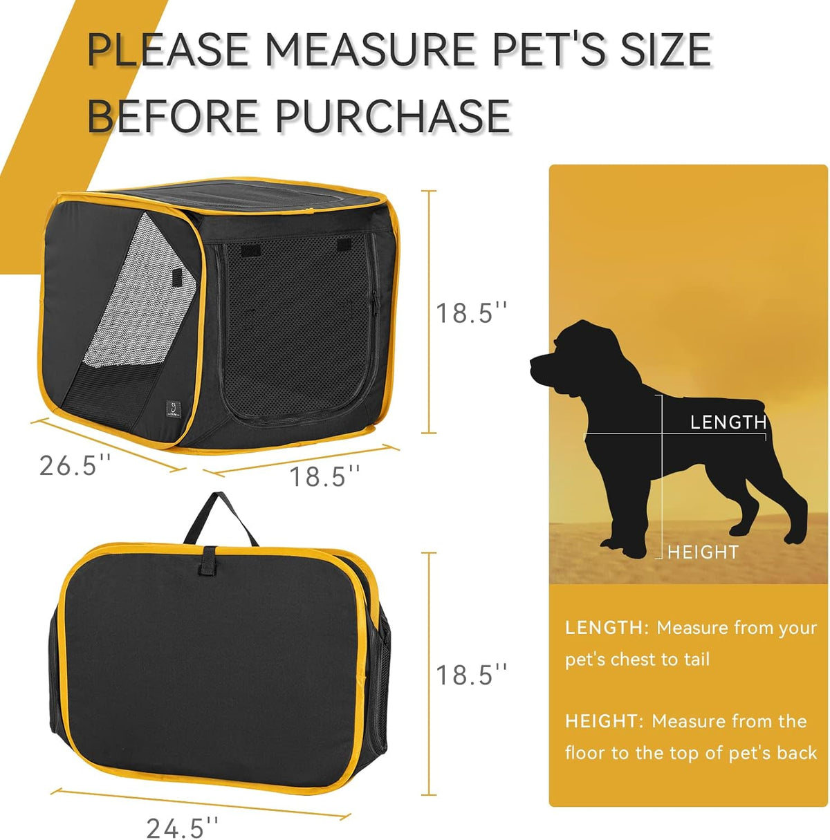 Pet Car Travel Crates Carrier H619747