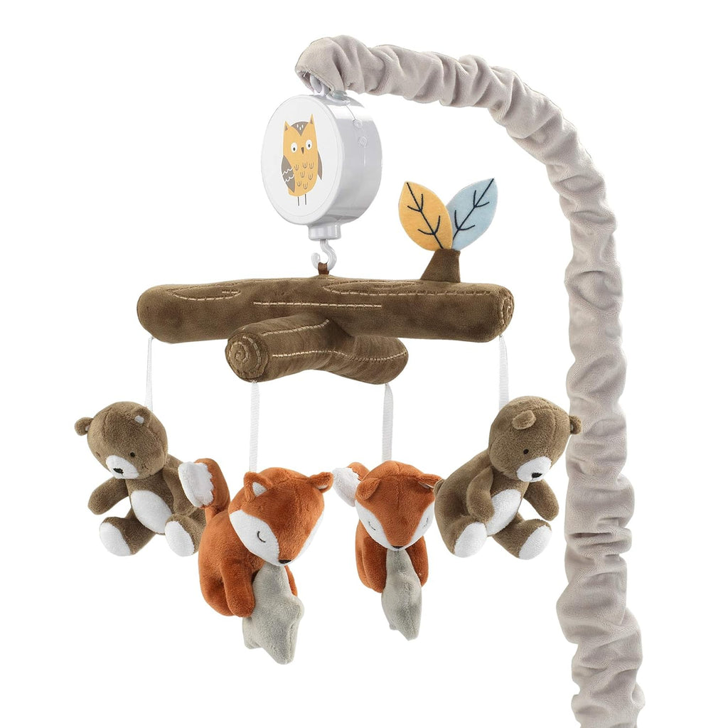 Brown Bear Fox Musical Baby Crib Mobile K56114