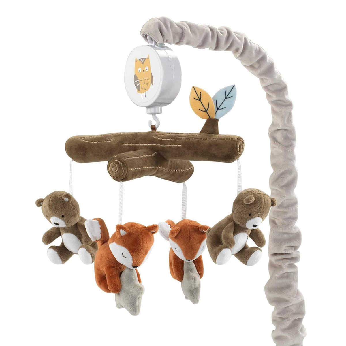 Brown Bear Fox Musical Baby Crib Mobile K56114