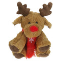 Light Brown Plush Reindeer Stuffed Animal Toy W8180