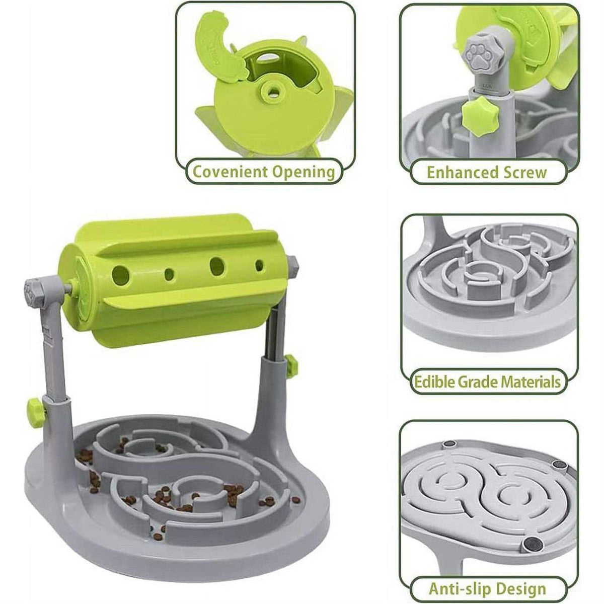 Adjustable Height Slow Feeder Game E641559