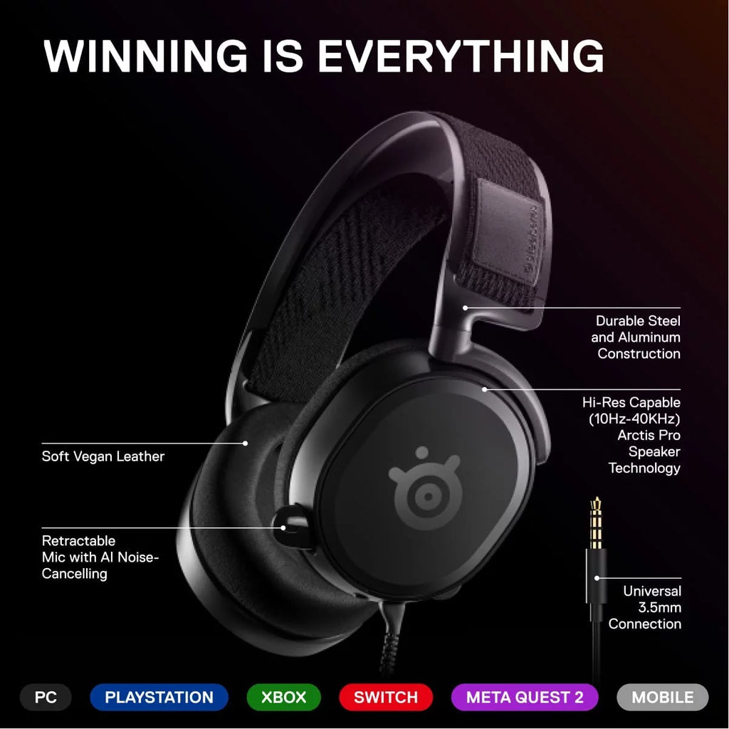 Black Gaming Headset F885