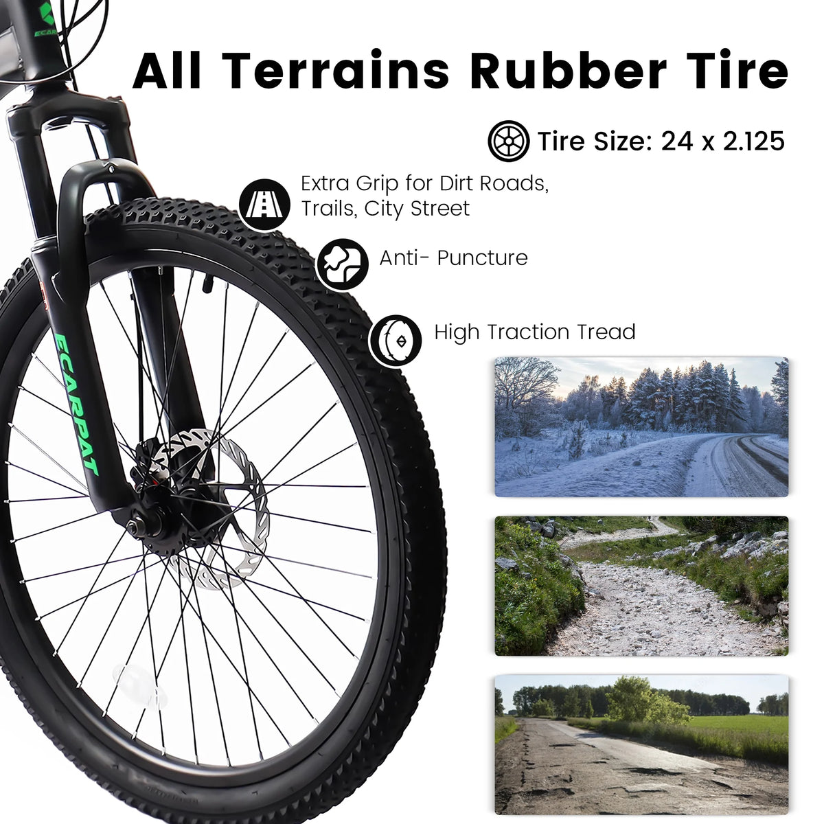 24 inch 21 Speeds High-Carbon Steel Mountain Bike C284963