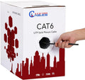 CAT6 Plenum 1000ft Bare Copper Ethernet Cable S8926