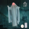 White 6FT Hanging Ghosts Halloween Decoration Z5431