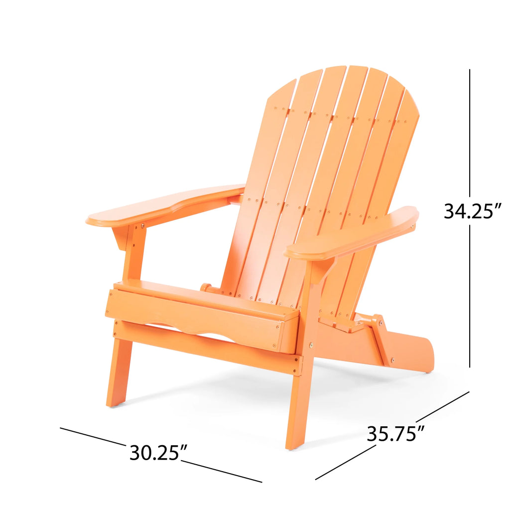 Acacia Wood Adirondack Chair L36080