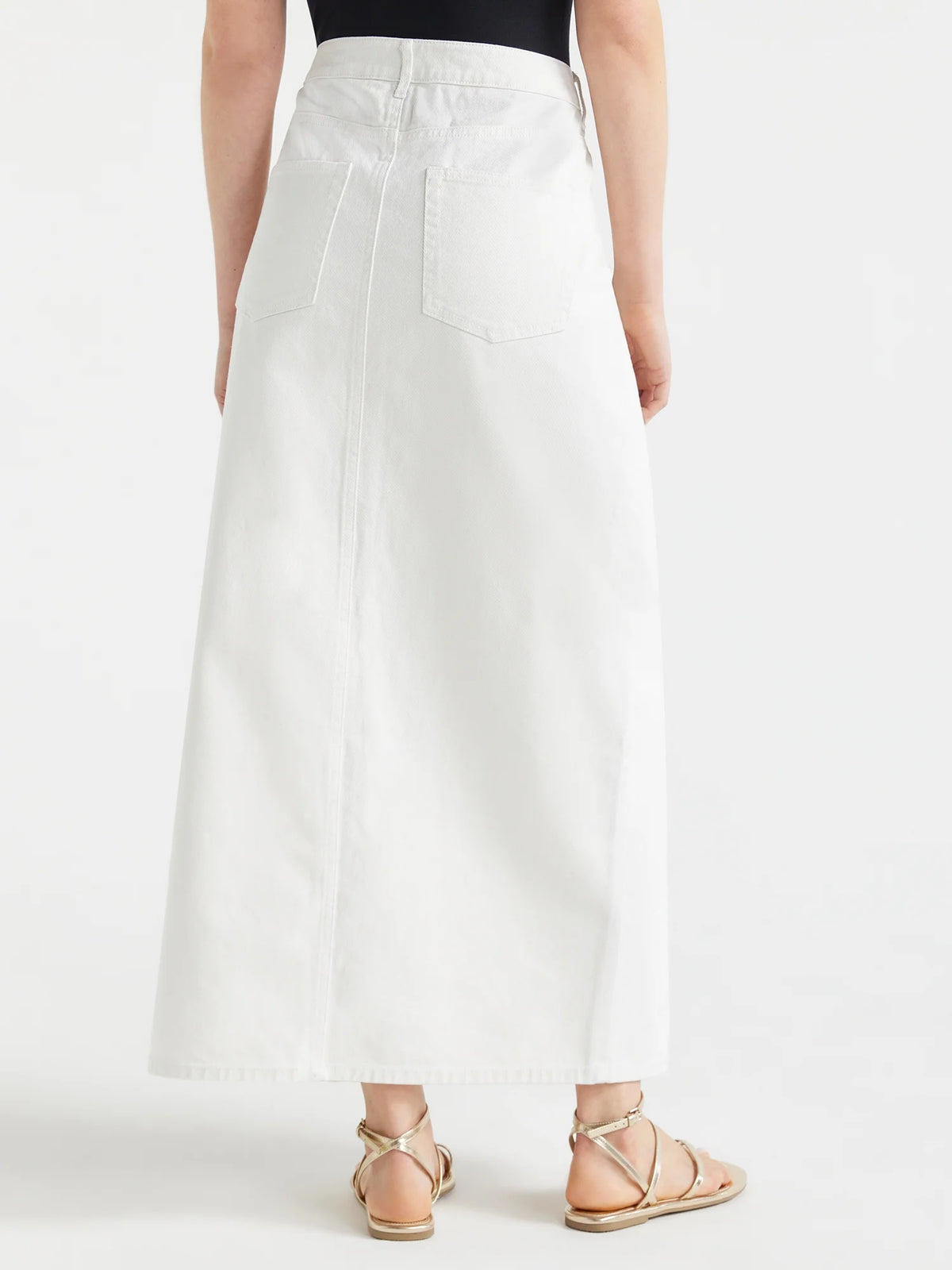 Women's Maxi Jean Skirt N17619