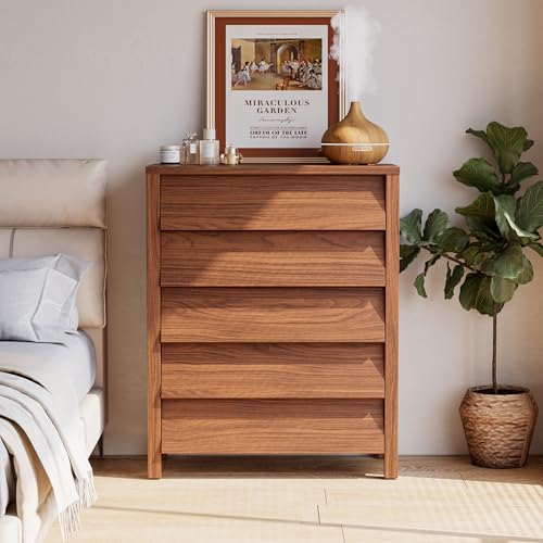 5 Drawer Wood Dresser U33436