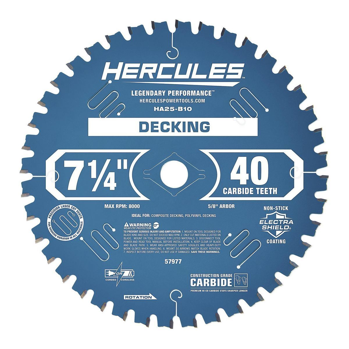 7-1/4 in. 40T Circular Saw Blade M16760